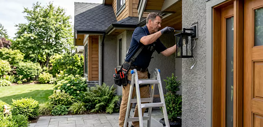 Outdoor and Exterior Light Fixture Installation in Ankeny