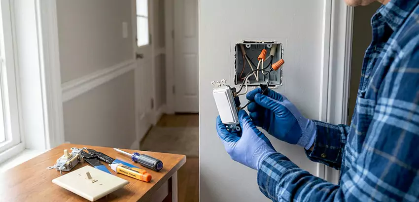 Motion Sensor Light Switch Replacement in Ankeny