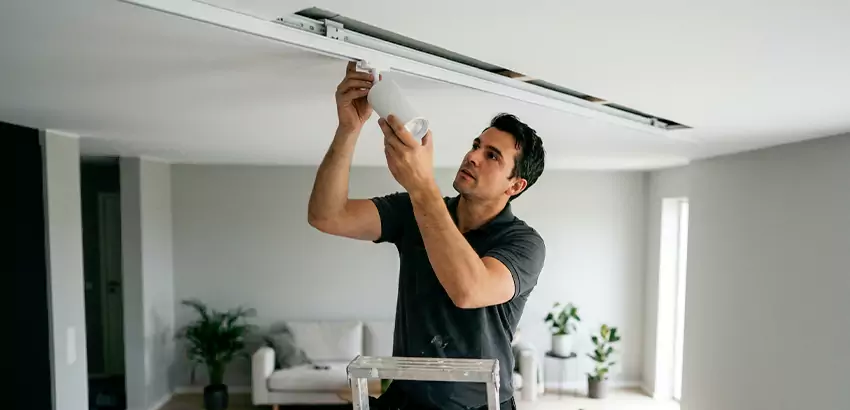 Recessed Track Lighting Installation in Ankeny