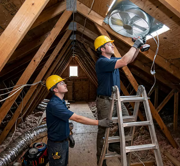 Professional Attic Fan Installation: Your Local Ventilation Team in Ankeny, IA