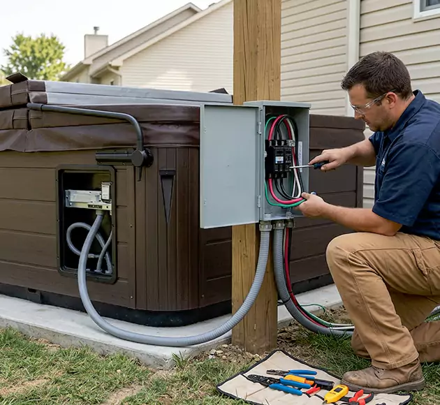 Professional Hot Tub Electrical Installation: Your Local Spa Wiring Team in Ankeny, IA